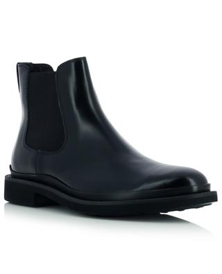 Progetto Urban brushed leather Chelsea boots TOD'S