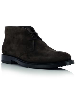 Polacco lace-up suede ankle boots TOD'S