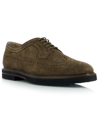 Casual perforated suede lace-up shoes TOD'S