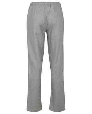 Cotton and wool blend flannel pyjama trousers ZIMMERLI