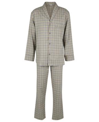 Pyjama en flanelle, mélange de coton et de laine ZIMMERLI