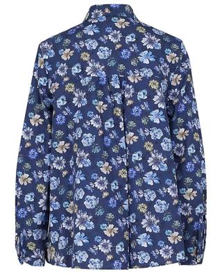 Floral A-line blouse in lightweight cotton LA CAMICIA