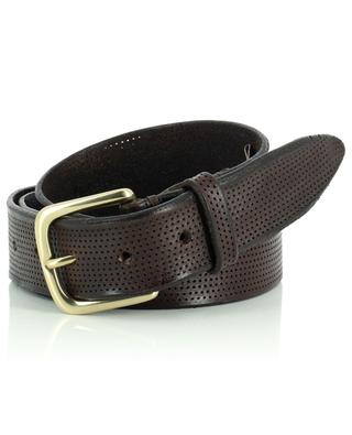 Vintage perforated leather belt ANDREA D'AMICO