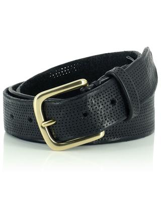 Vintage perforated leather belt ANDREA D'AMICO