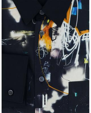 Baumwollhemd mit Graffiti-Print Futura COMME DES GARCONS SHIRT