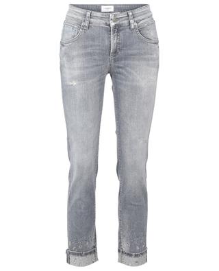 Pina slim fit jeans with crystals CAMBIO