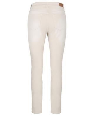 Slim-fit cropped cotton-blend trousers MARC CAIN