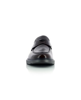 Shiny smooth leather loafers HOGAN