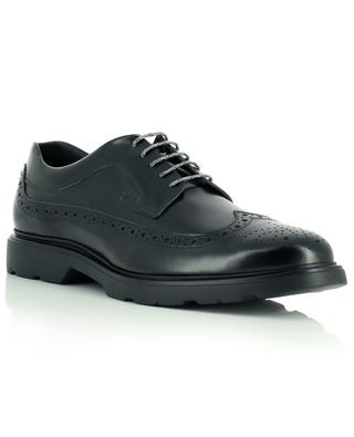 Route smooth leather derby shoes HOGAN