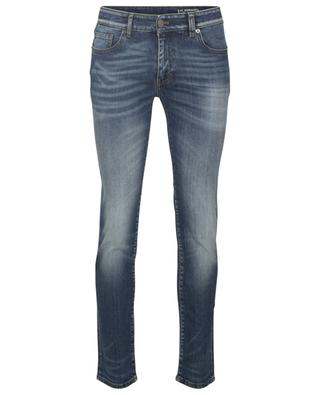 Ausgewaschene Skinny-Fit-Jeans Rock Indigo Special PT TORINO DENIM