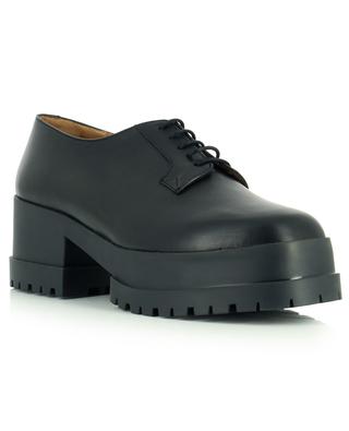 Wonnie heeled leather derby shoes CLERGERIE