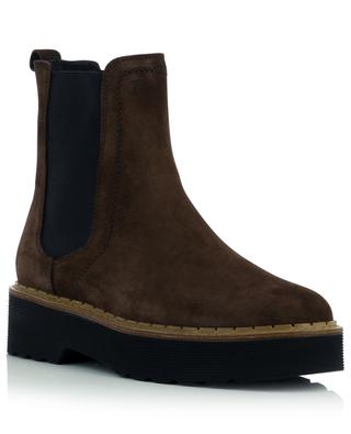 Suede Chelsea ankle boots TOD'S
