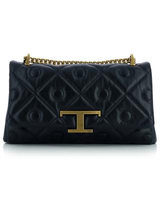 Quilted leather cross body bag TOD'S