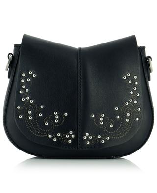 Helena Round Country stud adorned small shoulder bag GIANNI CHIARINI
