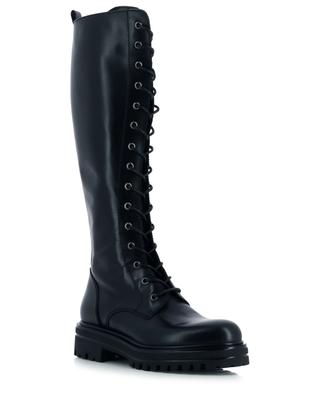 Flat lace-up boots in leather BONGENIE GRIEDER