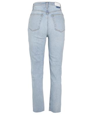The Caro cotton-blend straight high waist jeans RE/DONE