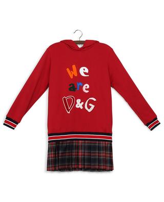 Back To School mini sweatshirt dress DOLCE & GABBANA