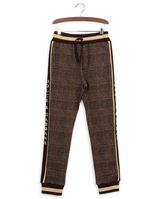 Pantalon à carreaux en coton DOLCE & GABBANA
