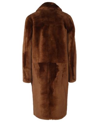 Double-breasted shearling coat YVES SALOMON