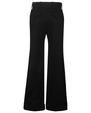 Flared high-rise jersey trousers VICTORIA VICTORIA BECKHAM