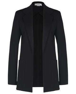 Lined, open, viscose-blend suit jacket VICTORIA VICTORIA BECKHAM