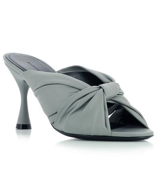 Drapy 80 heeled nappa leather mules BALENCIAGA