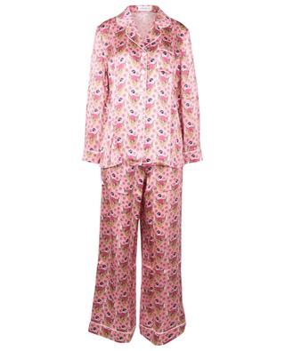 Pyjamaset aus Seidencharmeuse mit Print Sweet Thing LIBERTY LONDON