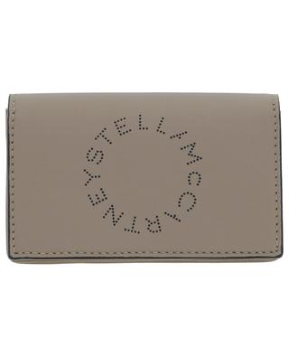 Porte-cartes à rabat en cuir synthétique Stella Logo STELLA MCCARTNEY