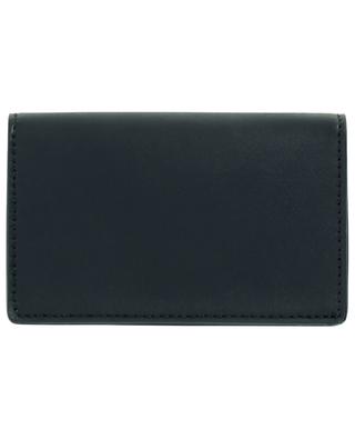 Stella Logo card holder with flap in faux leather STELLA MCCARTNEY