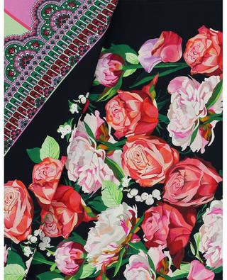 Floral Storm printed silk scarf LIBERTY LONDON