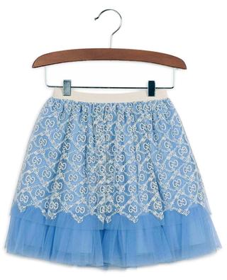 GG Garland embroidered baby tulle skirt GUCCI