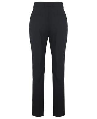 DG Amore Detail slim fit wool stretch trousers DOLCE & GABBANA