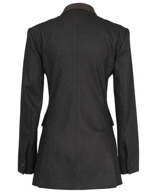 Fitted wool and cashmere blend blazer CHLOE