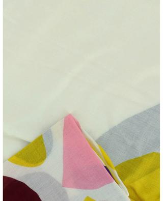 Terrazzo printed modal and viscose scarf AKRIS PUNTO