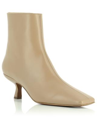 Lange nude leather ankle boots BY FAR