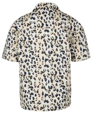 Lilian leopard printed boxy shirt in organic cotton REMAIN BIRGER CHRISTENSEN