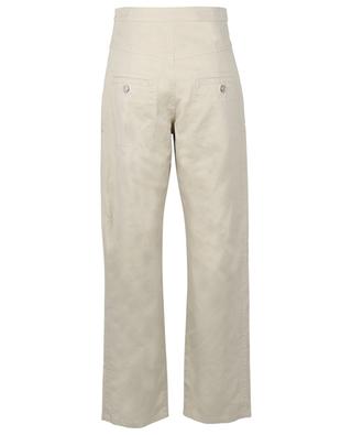Phil cotton and linen high-rise trousers ISABEL MARANT ETOILE