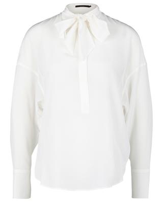 Long-sleeve silk blouse WINDSOR