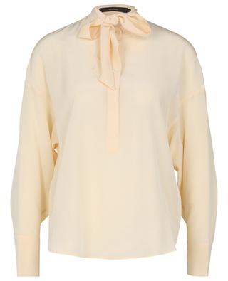 Long-sleeve silk blouse WINDSOR