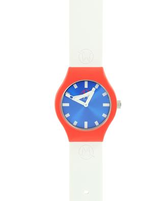 St Tropez white silicone strap wrist watch MADWATCH