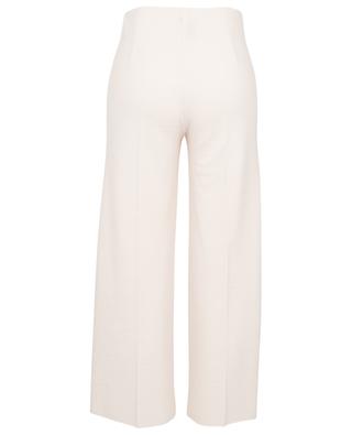 Cropped wide-leg knit trousers MARC CAIN