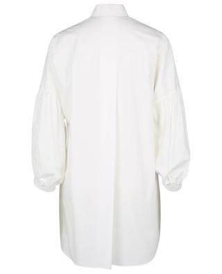 Lange Bluse aus Popeline mit Kimonoärmeln AKRIS PUNTO
