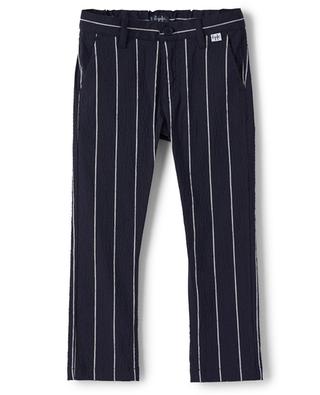 Boys' striped seersucker trousers IL GUFO