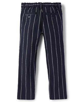Boys' striped seersucker trousers IL GUFO