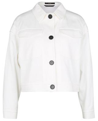 White boxy denim jacket WINDSOR