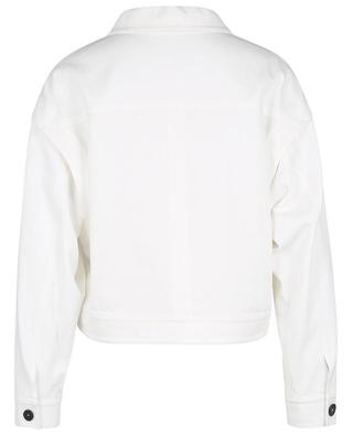 White boxy denim jacket WINDSOR