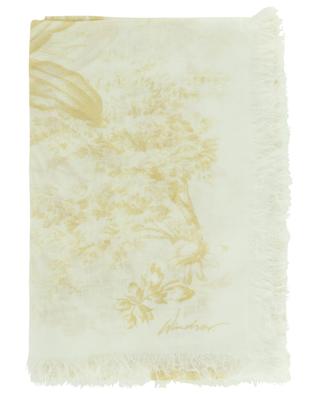 Toile de Jouy printed modal shawl WINDSOR