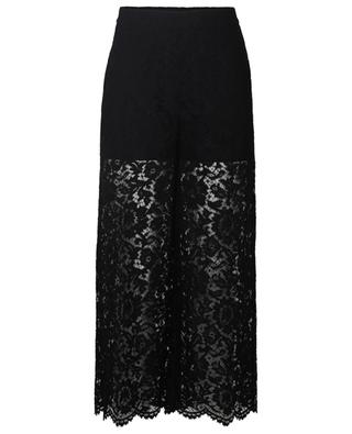 Heavy lace wide-leg trousers VALENTINO