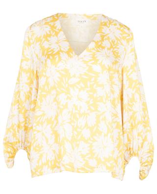Stella floral twill blouse TOUPY