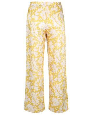 Smile floral print twill trousers TOUPY